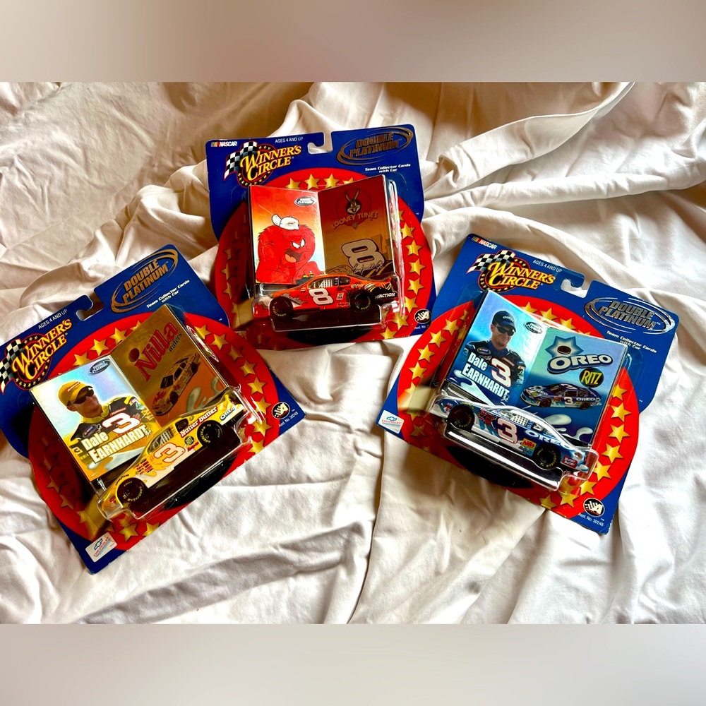 Dale Earnhardt Double Platinum Collectibles Set of 3